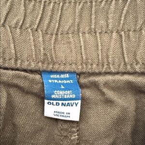 Old Navy Straight Leg Pants - Tan
